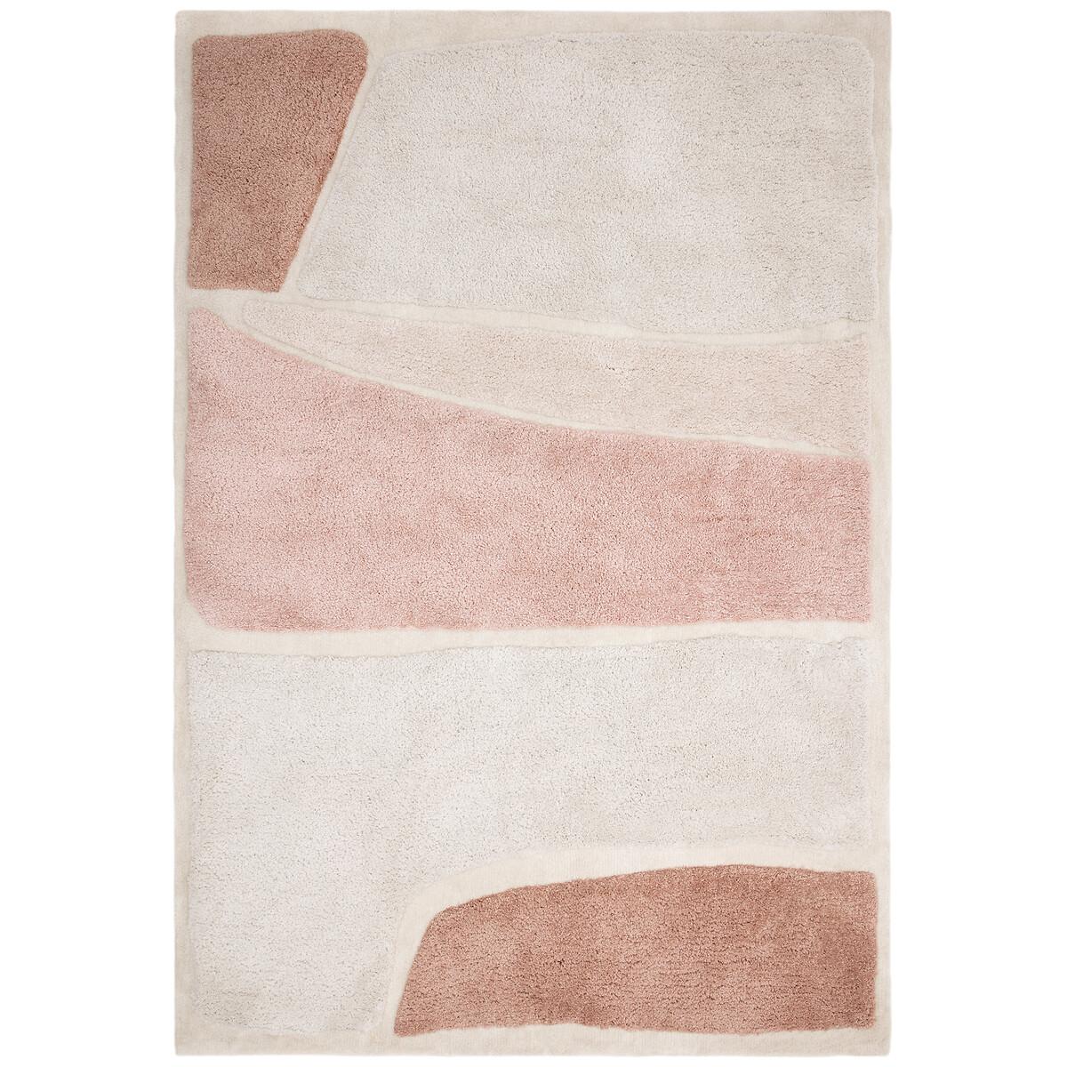 Tonal Abstract Shapes Rug – image 4