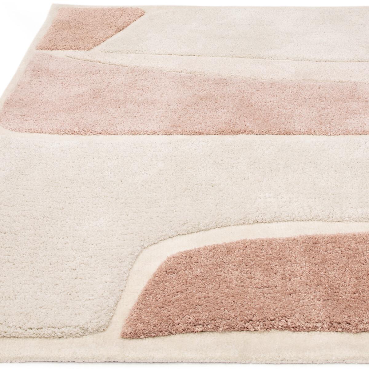 Tonal Abstract Shapes Rug – image 5