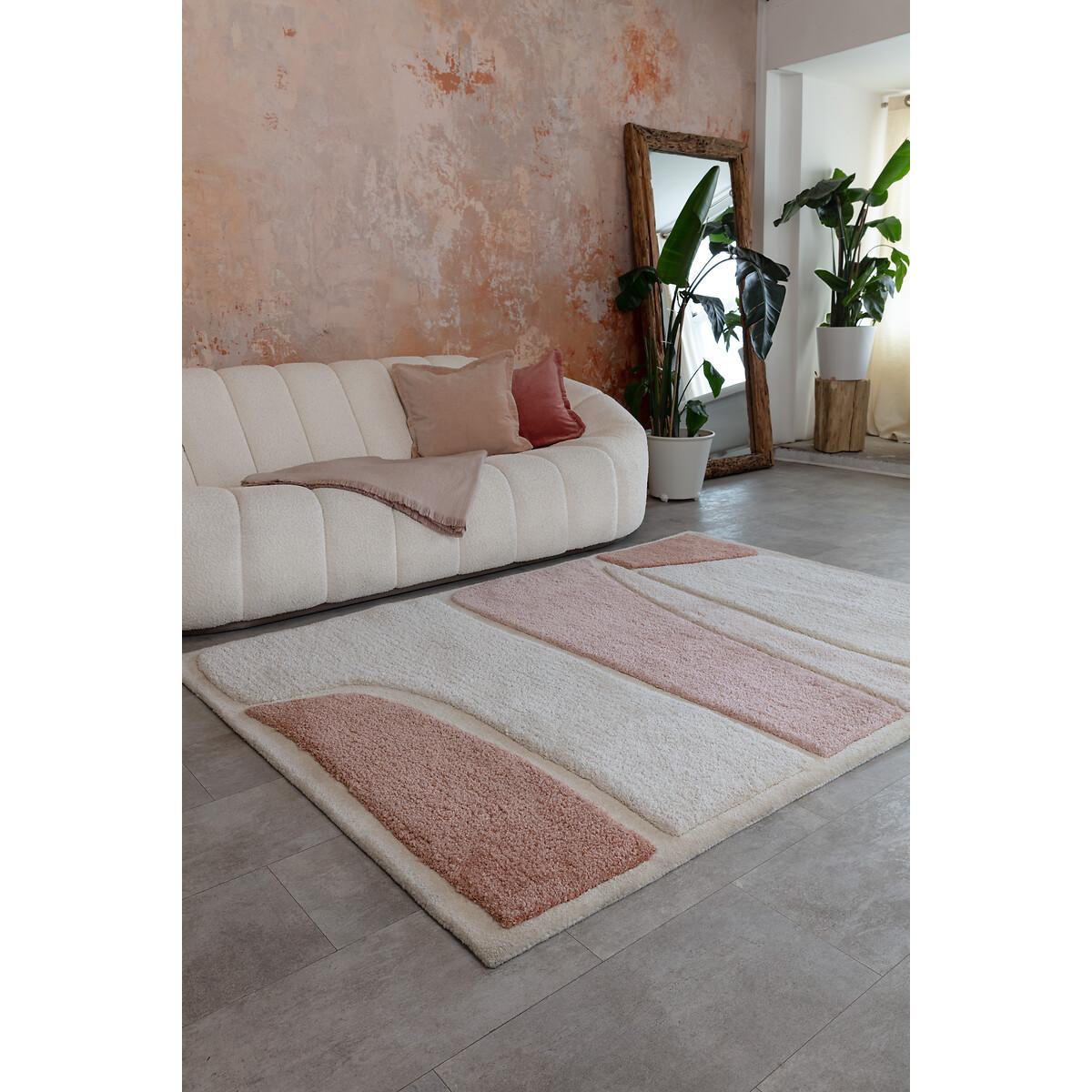 Tonal Abstract Shapes Rug – image 8