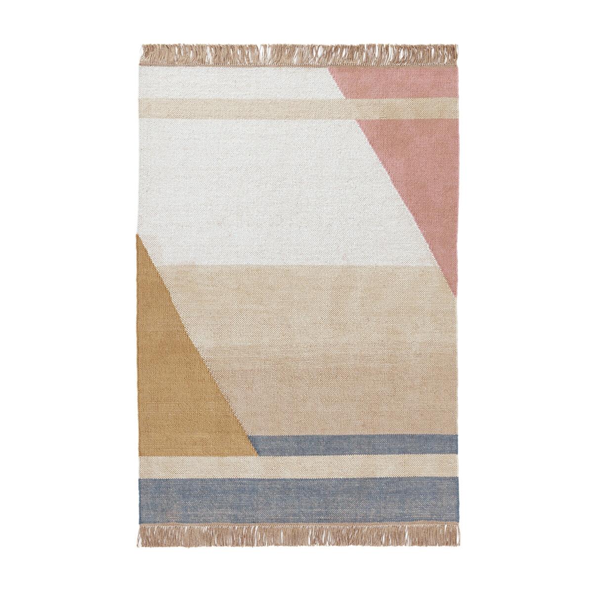 Hantiel Graphic Fringed Flat-Woven Jute Rug – image 2