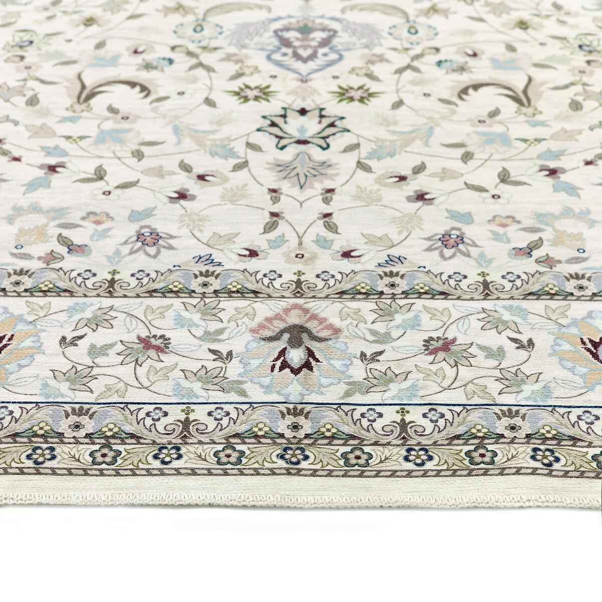 Floral Traditional Machine Washable Rug – image 4
