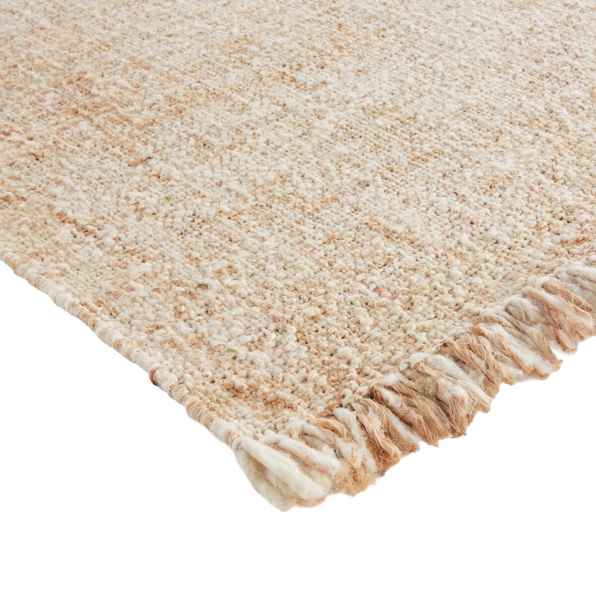 Armoise Fringed Jute and Wool Rug – image 3