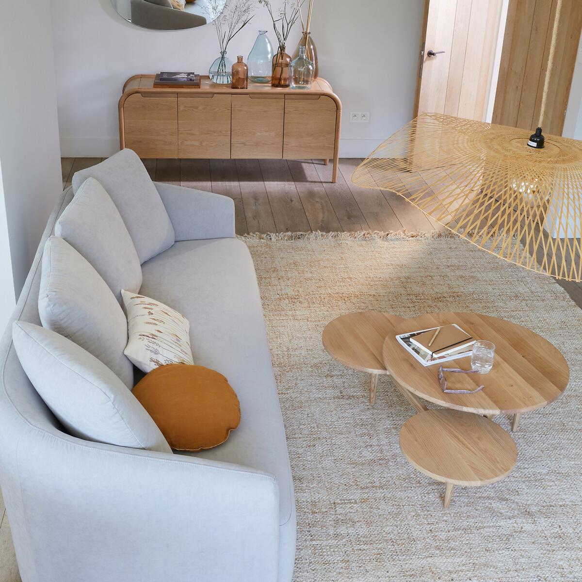 Armoise Fringed Jute and Wool Rug – image 6