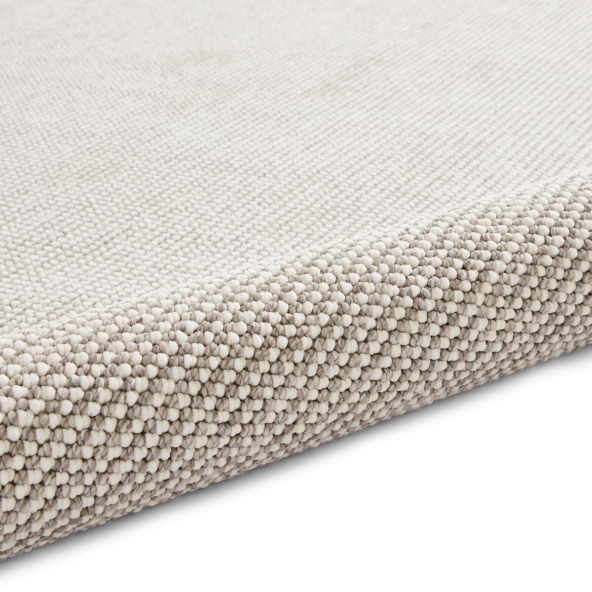 Neutral Boucle Textured Rug – image 9