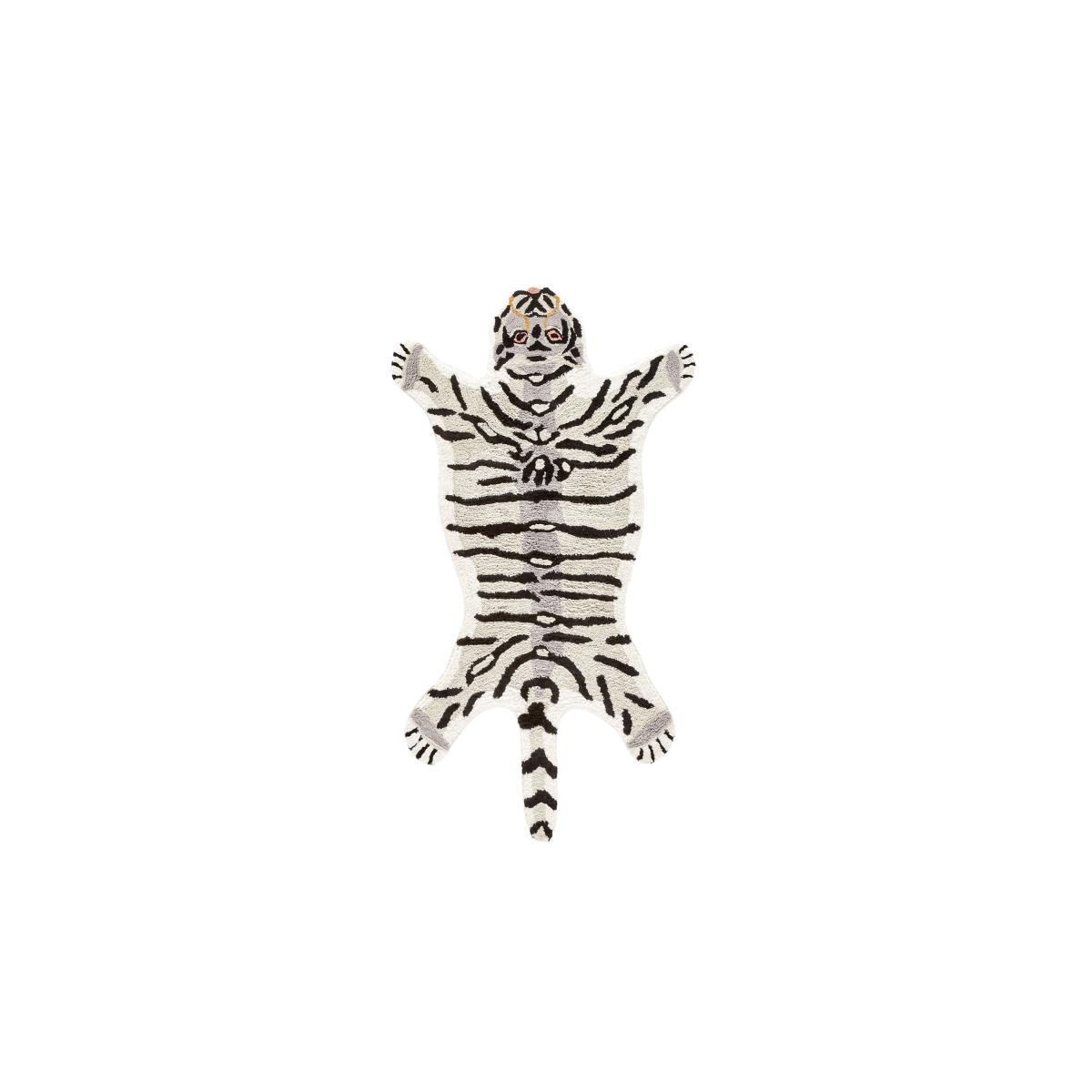 Ramazan Kids White Tiger Rug – image 1