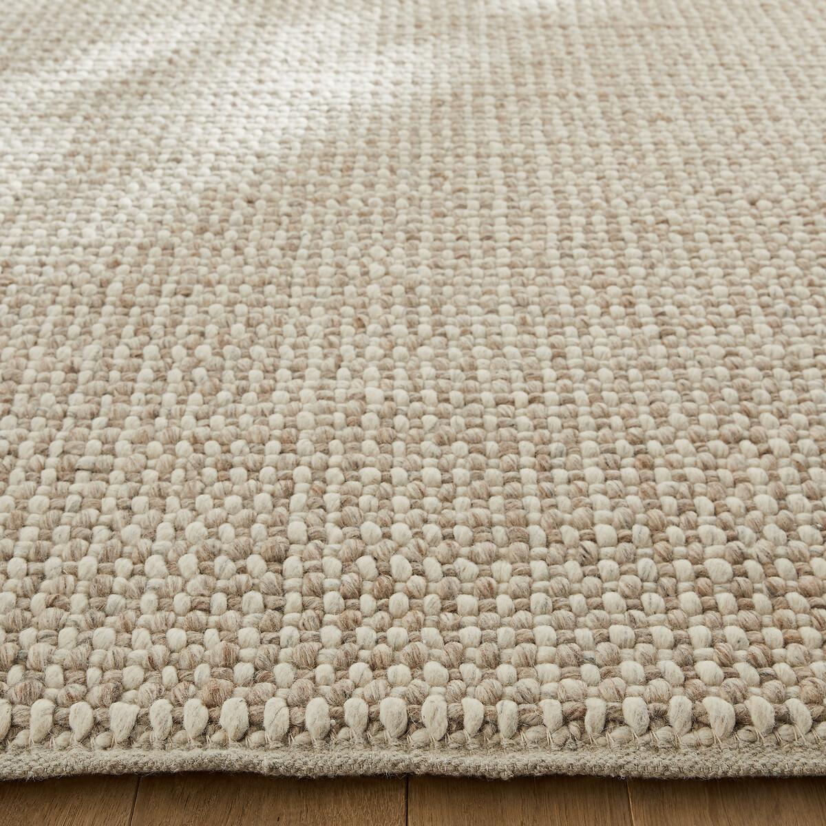 Nisha Hand Woven Thick 100% Wool Rug – image 2