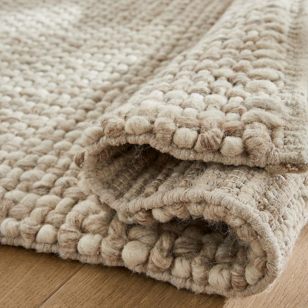 Nisha Hand Woven Thick 100% Wool Rug – image 4