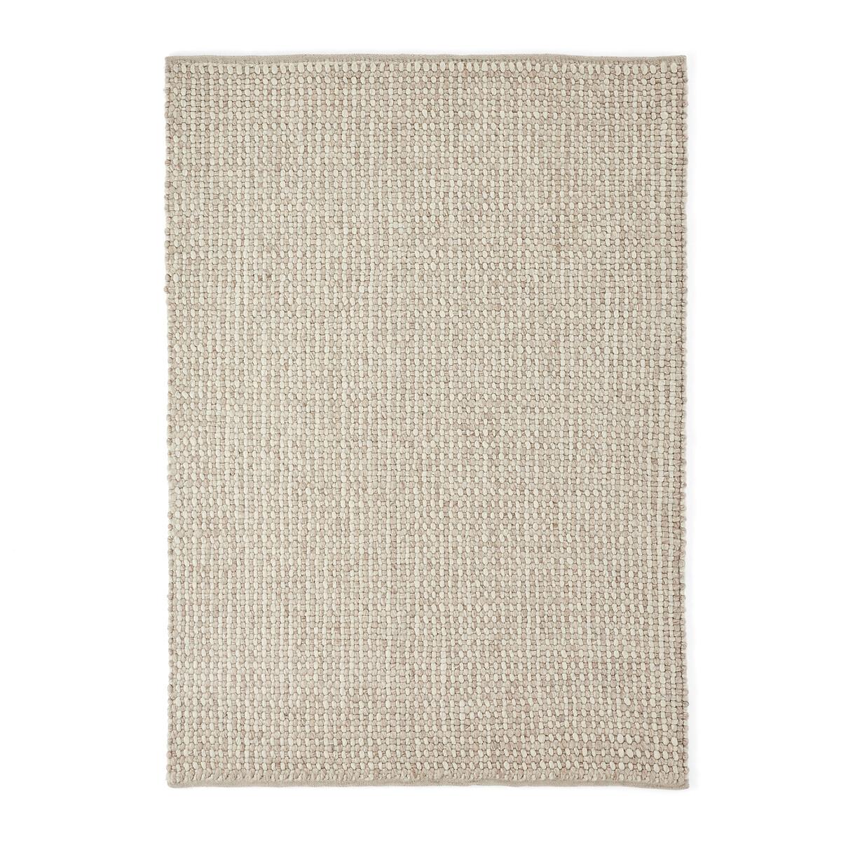 Nisha Hand Woven Thick 100% Wool Rug – image 6