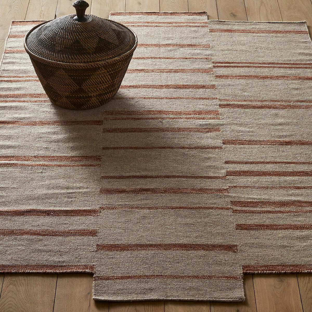 Abriel Hand Woven Kilim Wool Rug – image 1