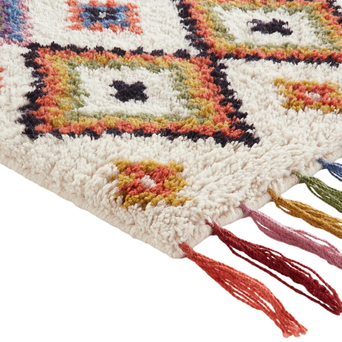 Ourika Berber Style Bedside Runner Rug – image 3