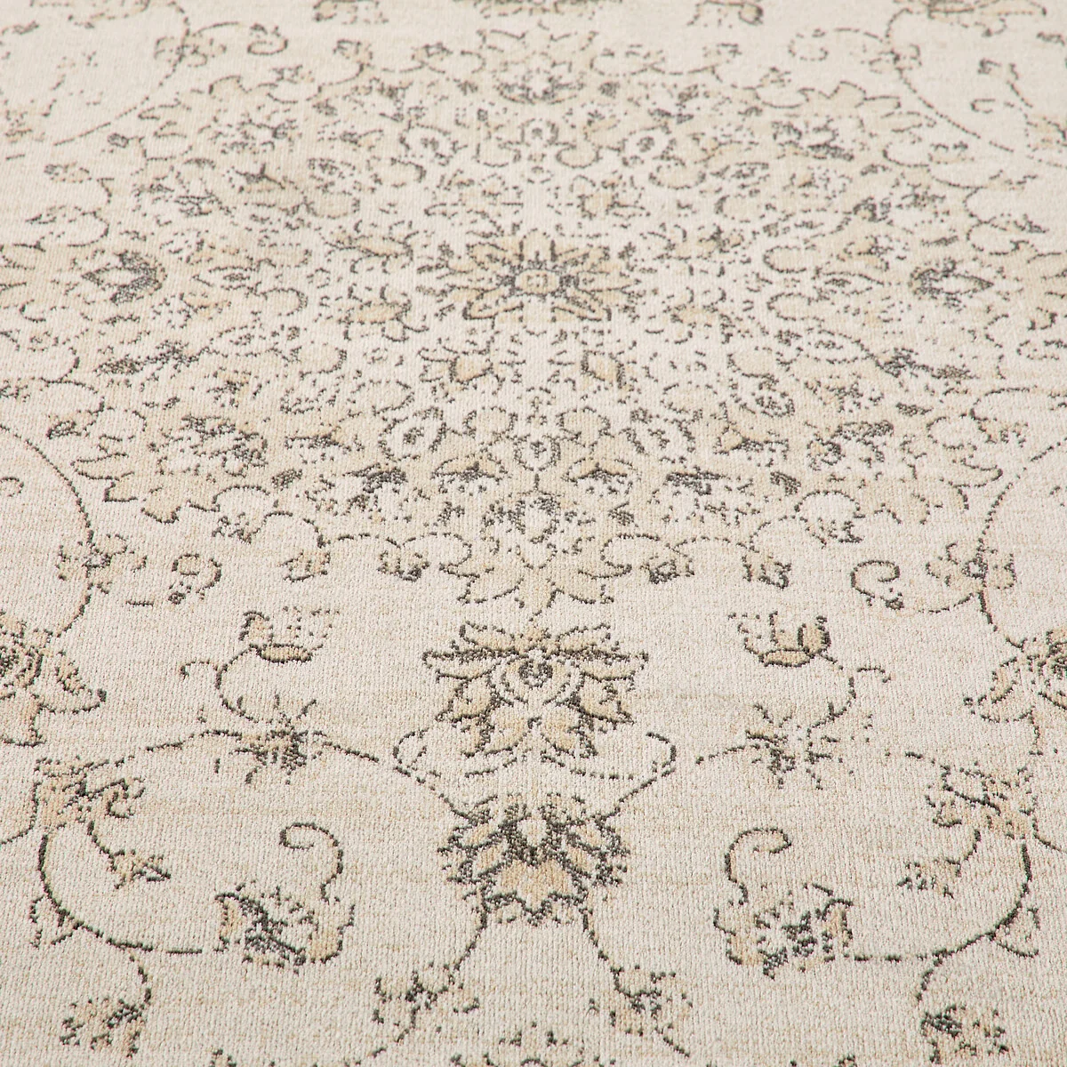 Diona Printed Used Effect Vintage Rug – image 4