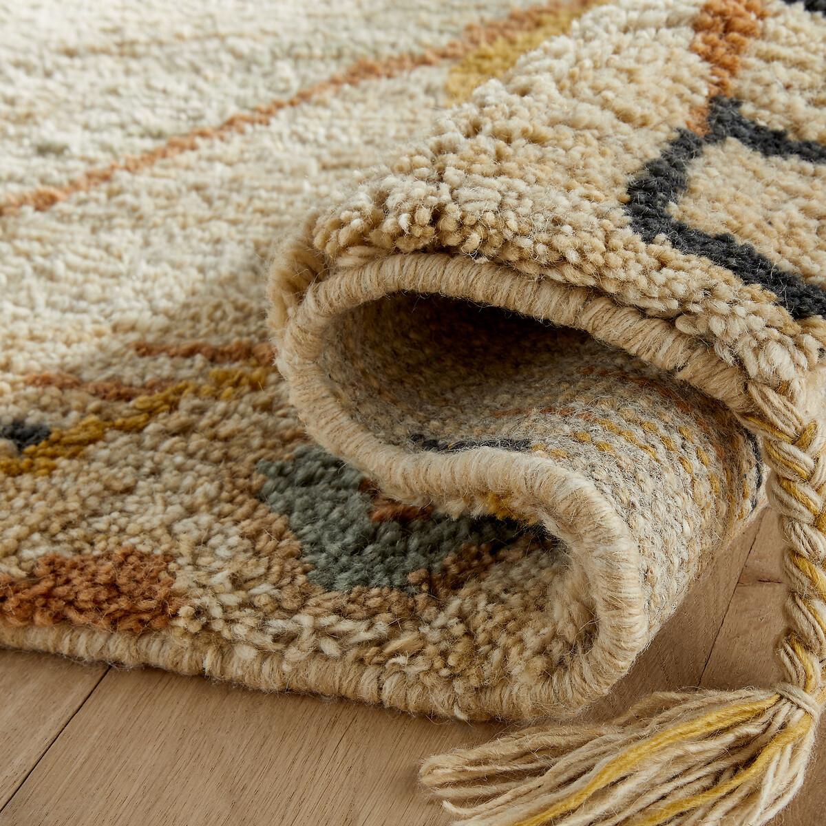 Mirjana Hand Knotted Berber Style Tassel Wool Rug – image 4