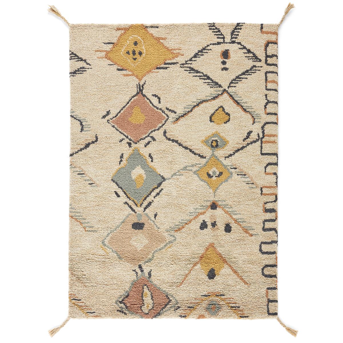 Mirjana Hand Knotted Berber Style Tassel Wool Rug – image 6