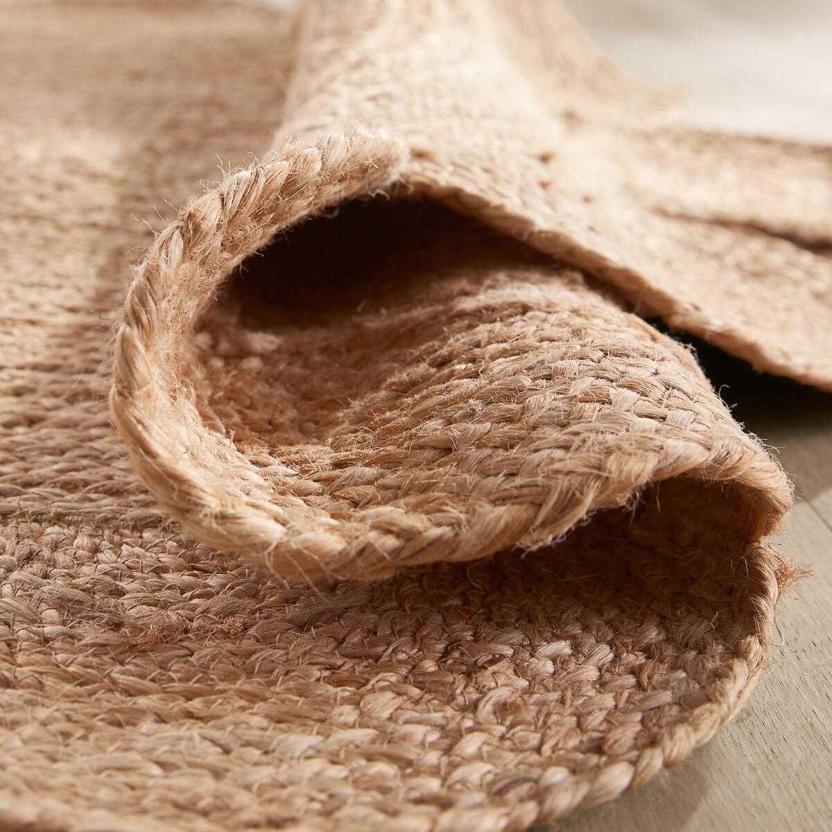 Hempy Round 120cm Diameter Hand Woven 100% Jute Rug – image 4
