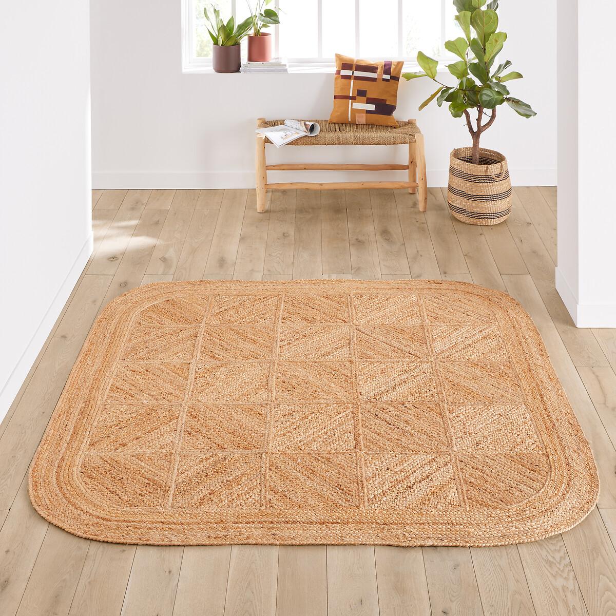 Aftas Square / Oval Jute Rug – image 1