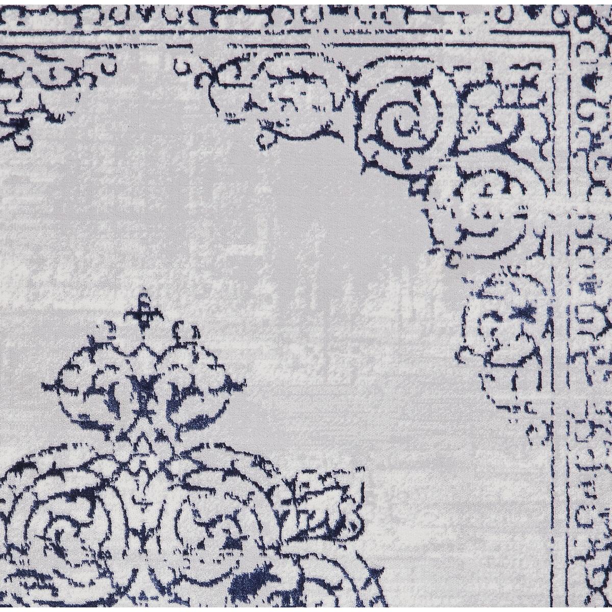 Metallic Traditional Faded Rug – image 5