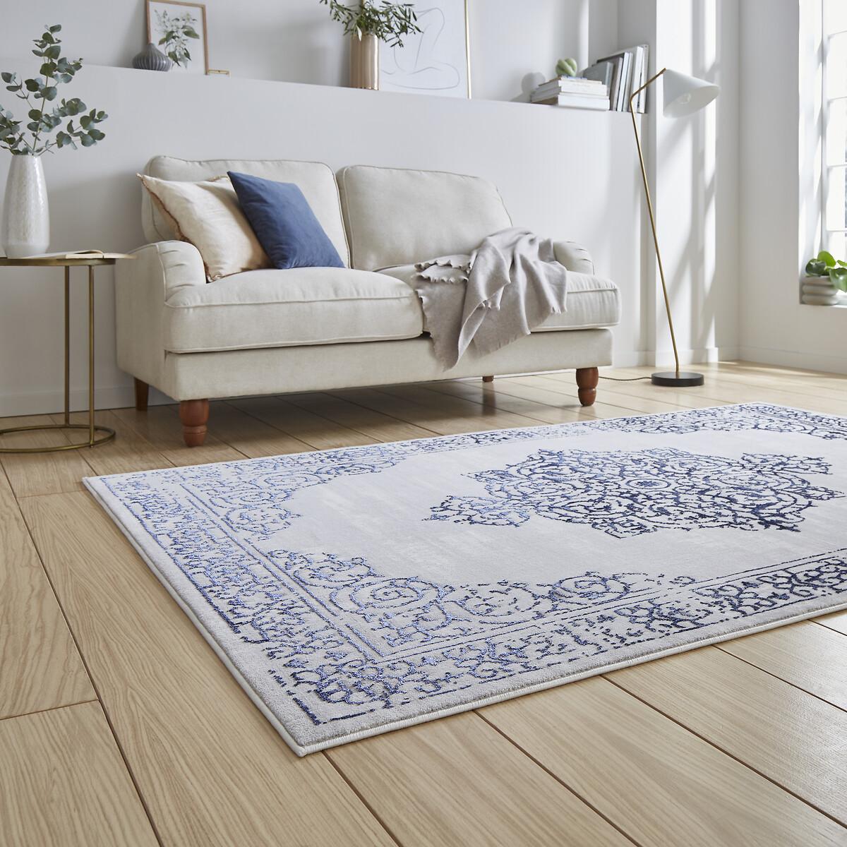 Metallic Traditional Faded Rug – image 8