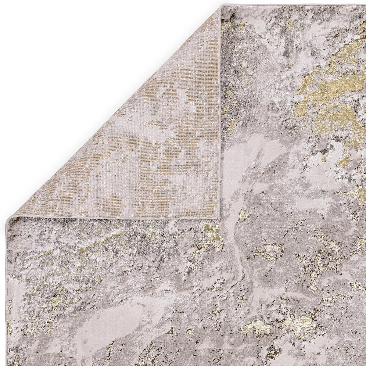 Distressed Lux Metallic Rug – image 4