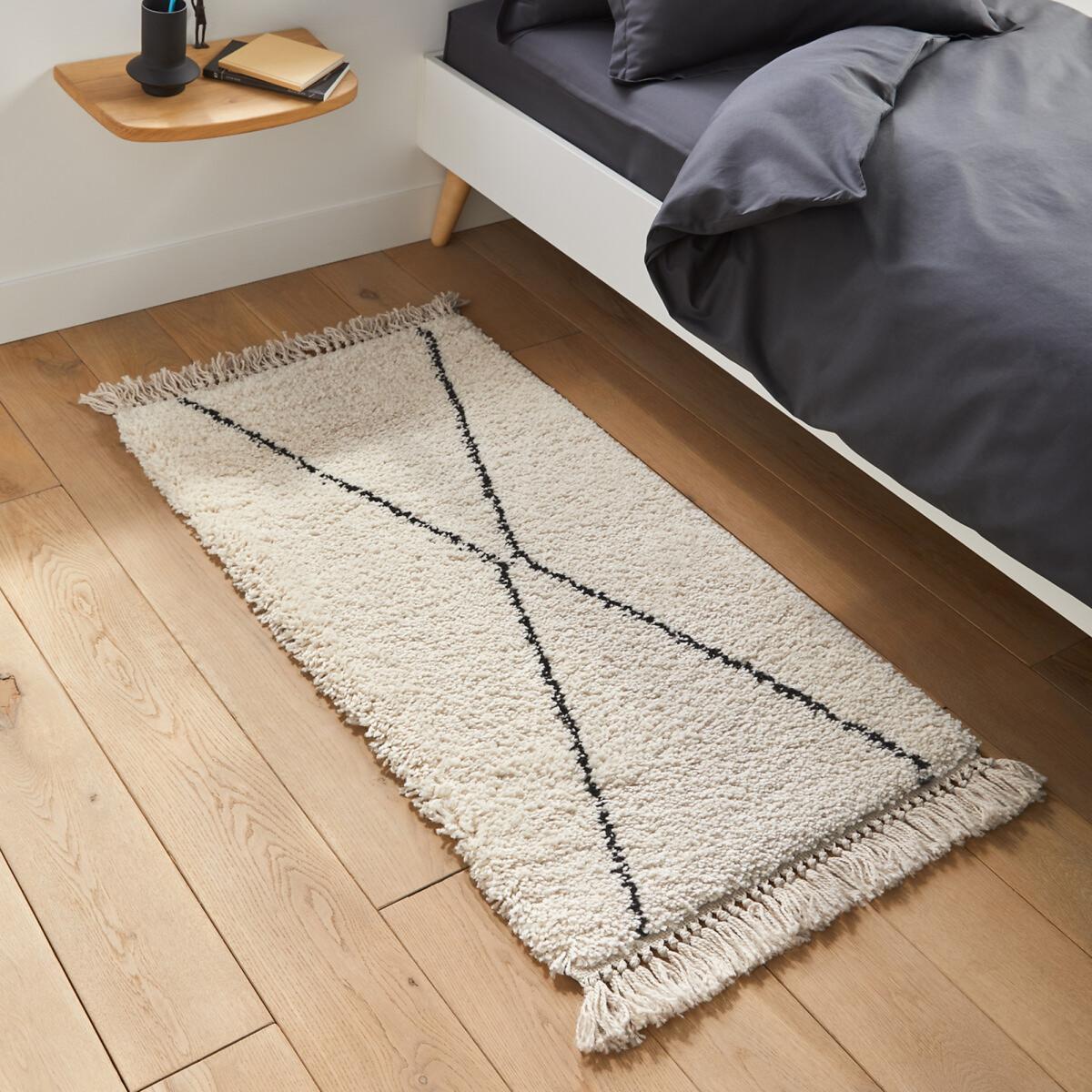Luna Berber-Style Bedside Rug. – image 3