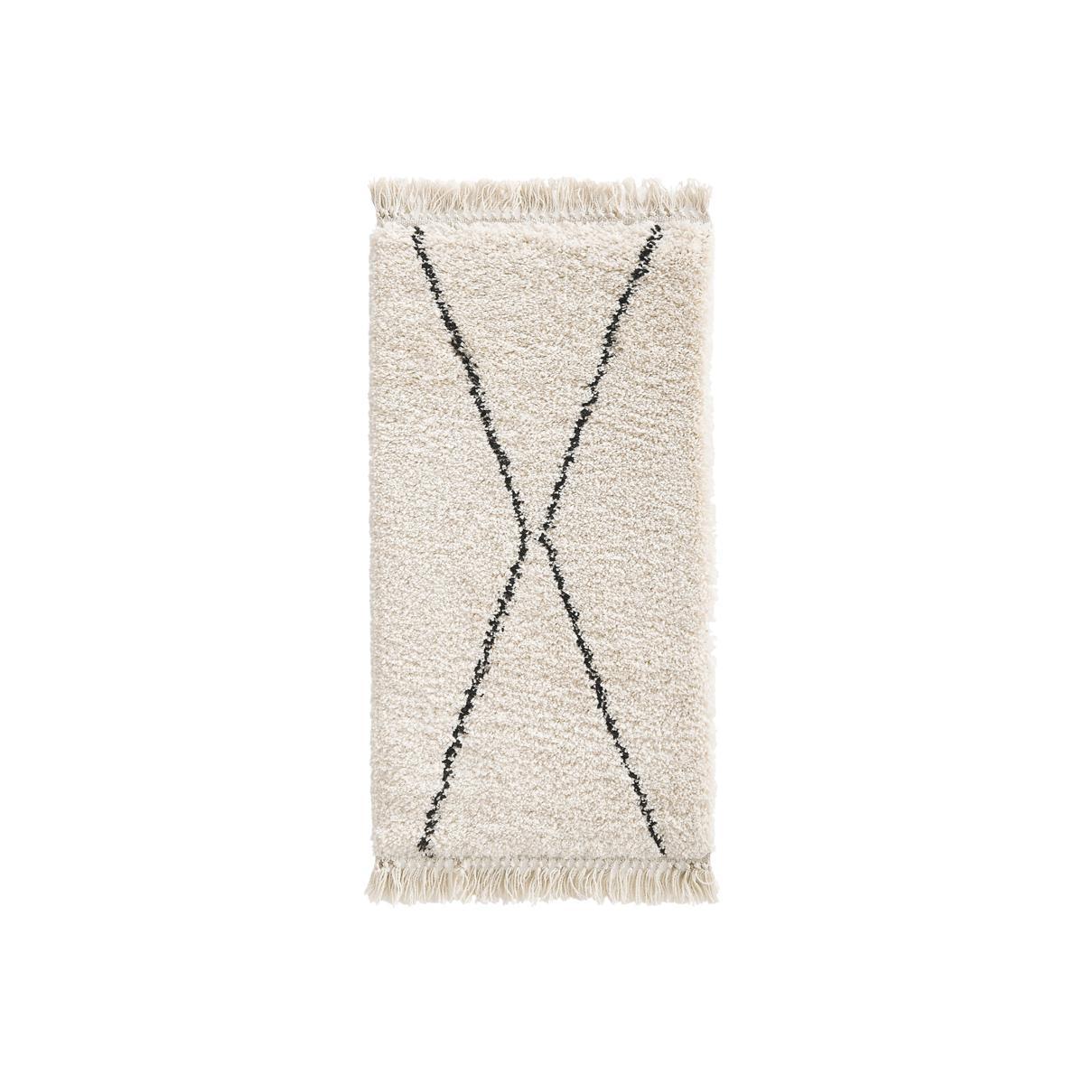 Luna Berber-Style Bedside Rug. – image 1
