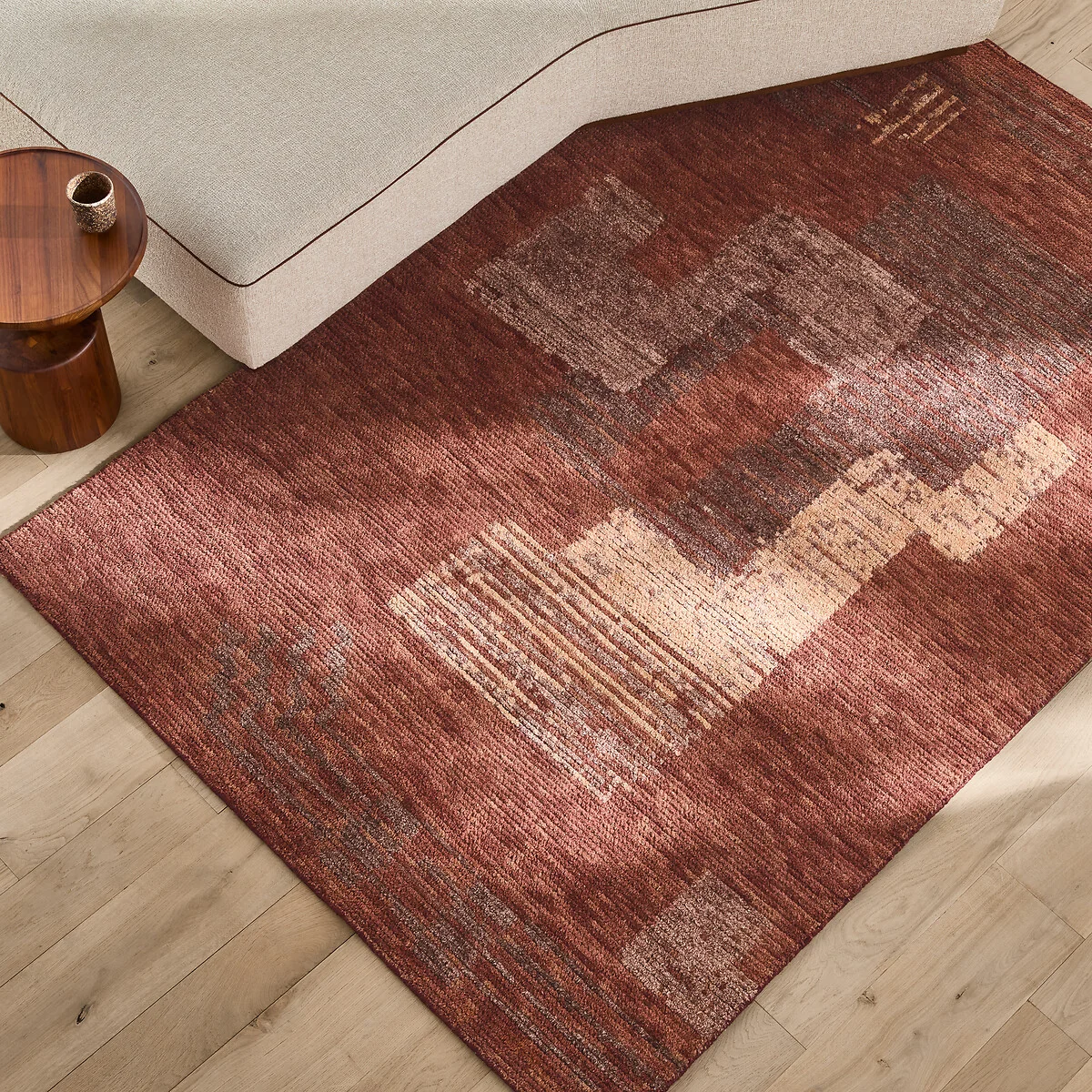 Adriano Wool Blend Hand-Knotted Rug – image 1