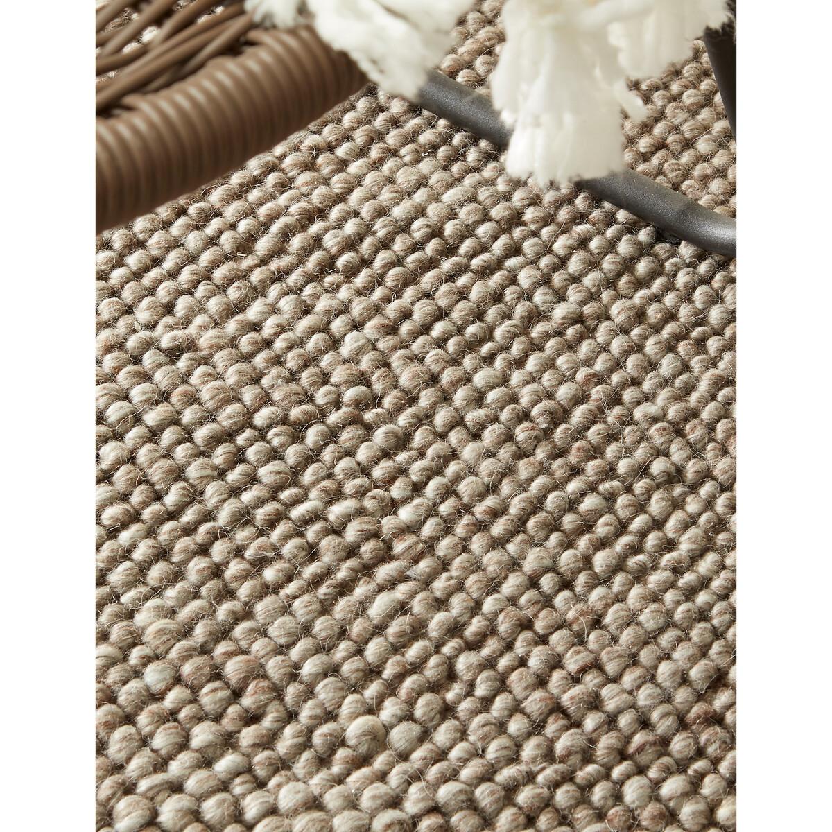 Knotted Woven Natural Rug – image 5