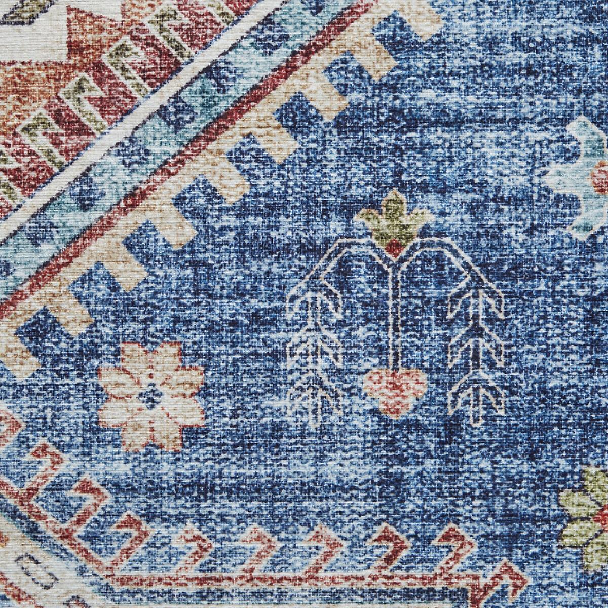Colourful Traditional Style Runner Rug - 225x60cm – image 5