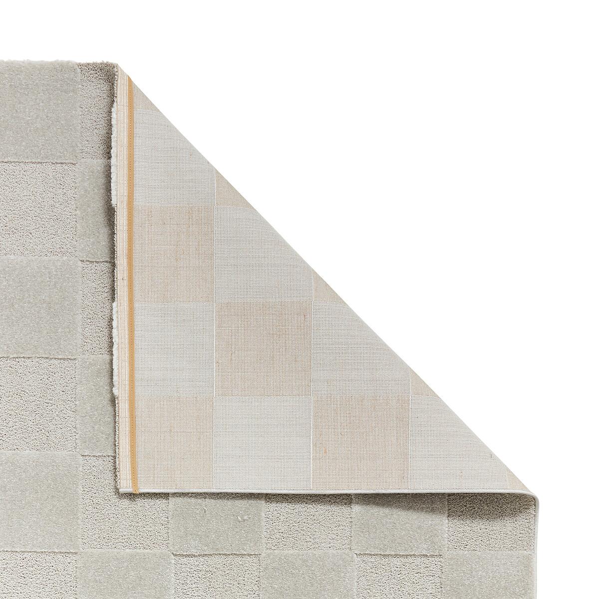 Modern Geometric Checkerboard Rug – image 4