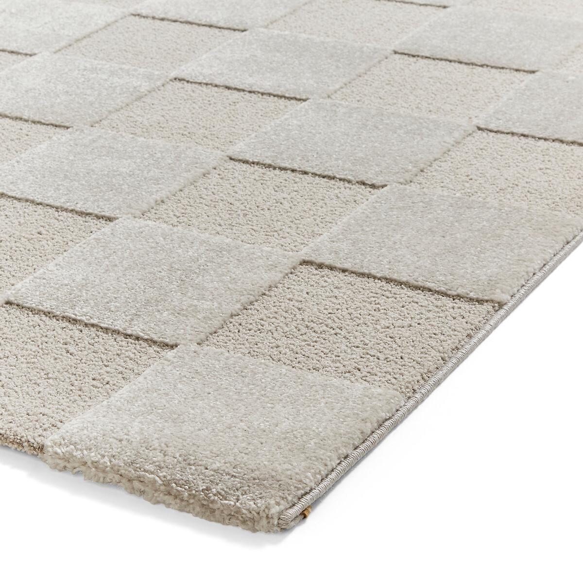 Modern Geometric Checkerboard Rug – image 7