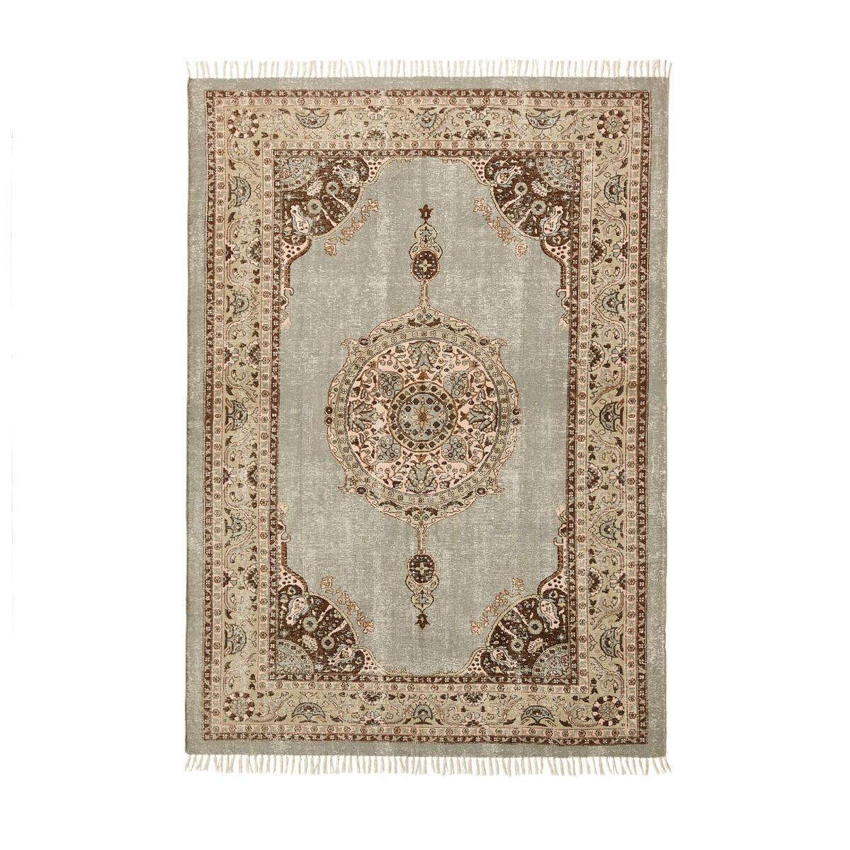 Hania Vintage-Style Cotton Rug – image 2