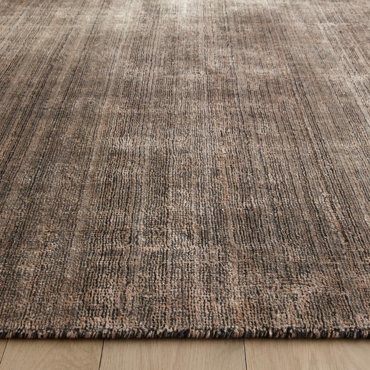 Elona Handwoven Square Lyocell Rug – image 2