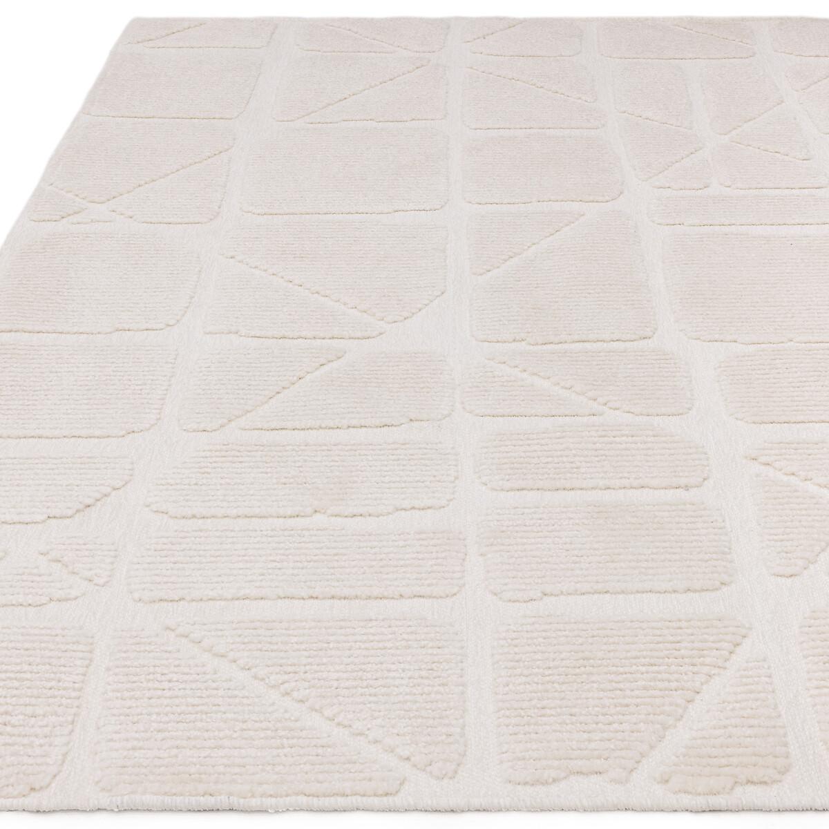 Plush Abstract Shapes Rug – image 4