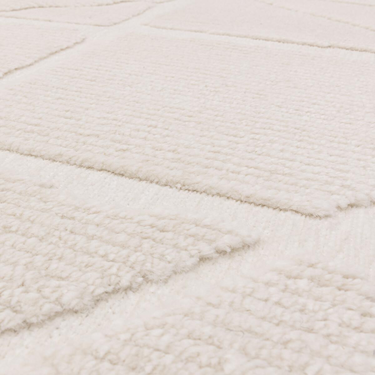 Plush Abstract Shapes Rug – image 7