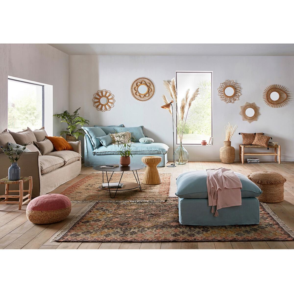 Serena Kilim Jute and Cotton Rug – image 4