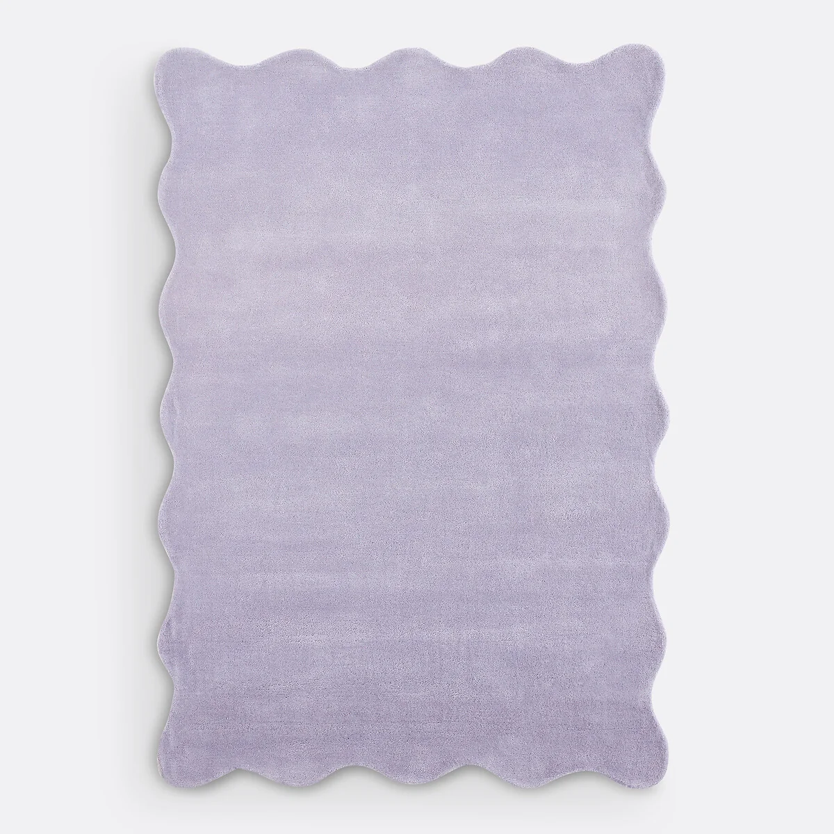 Scalero Scalloped 100% Wool Rug – image 3