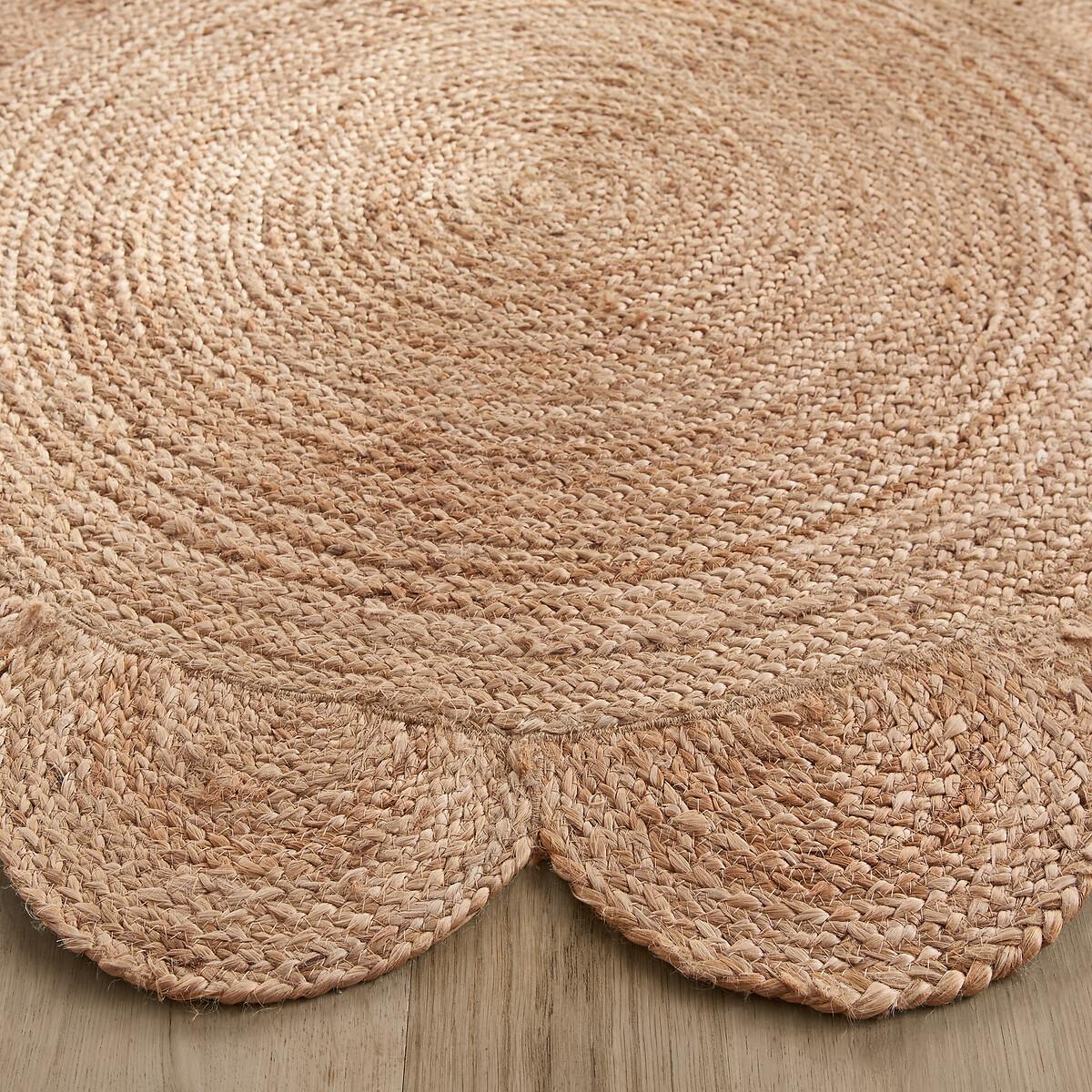 Hempy Round 120cm Diameter Hand Woven 100% Jute Rug – image 2