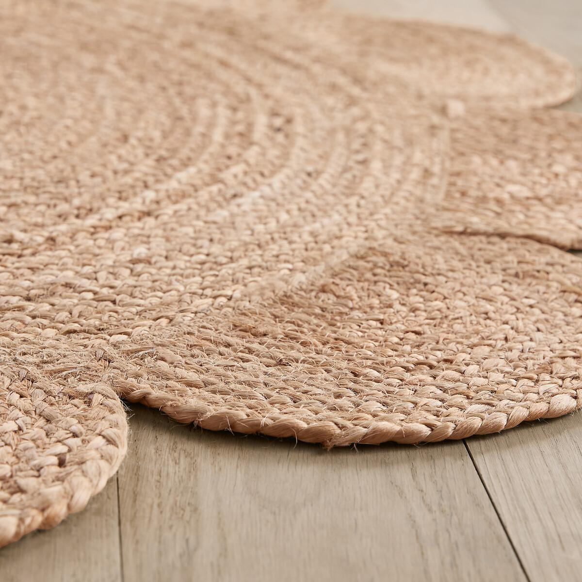 Hempy Round 120cm Diameter Hand Woven 100% Jute Rug – image 3