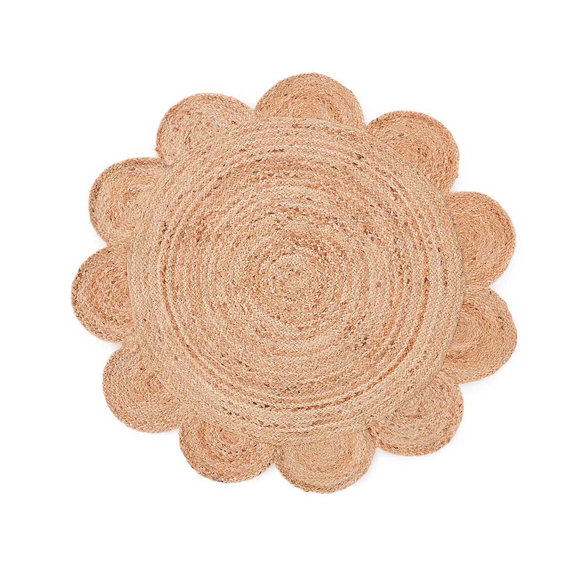 Hempy Round 120cm Diameter Hand Woven 100% Jute Rug – image 5