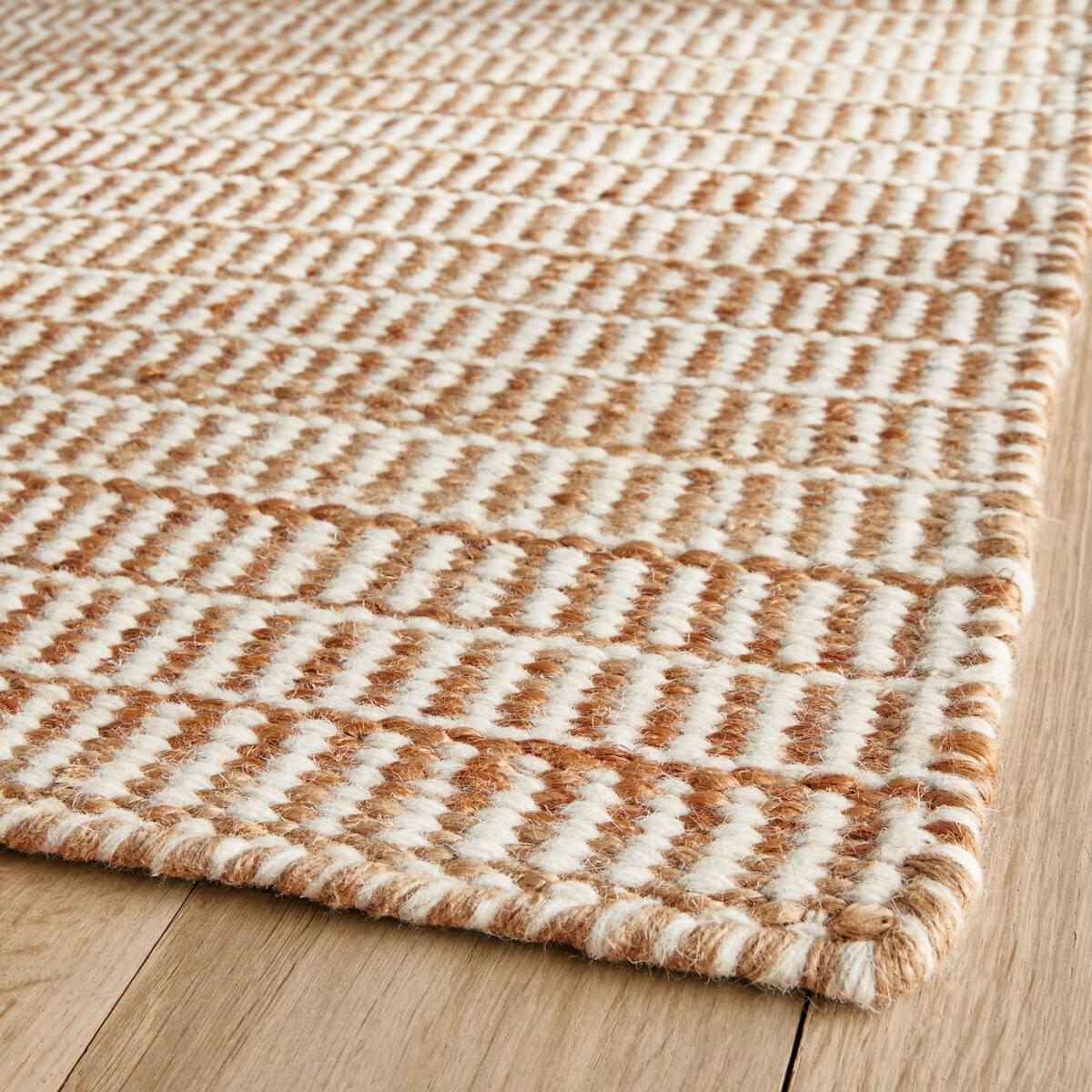 Ruleto Hand Woven Jute & Wool Rug – image 3