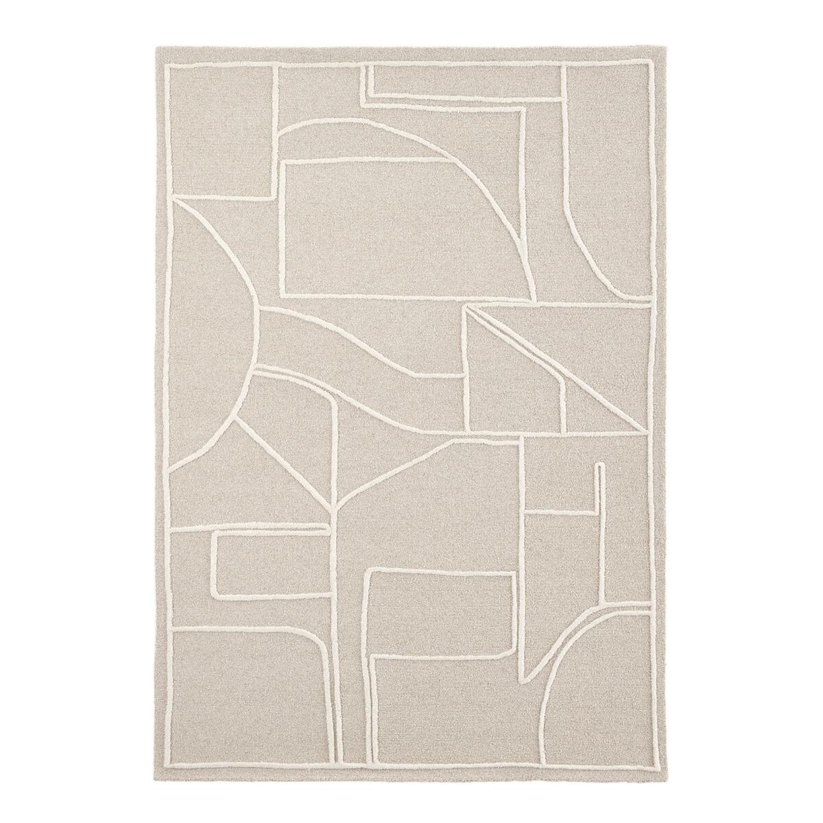 Robita Abstract 100% Wool Rug – image 4