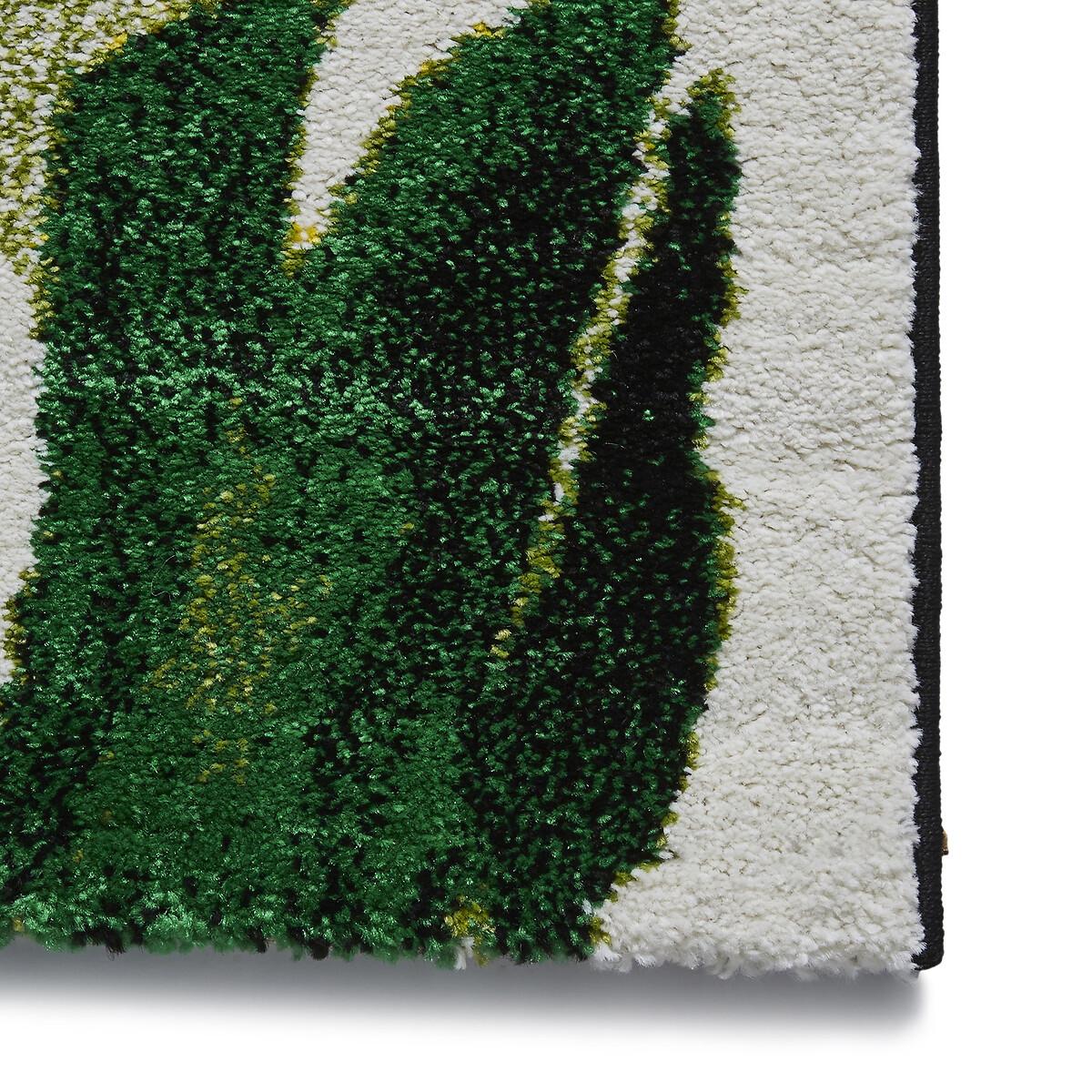 Tropical Monstera Leaf Print Rug – image 5