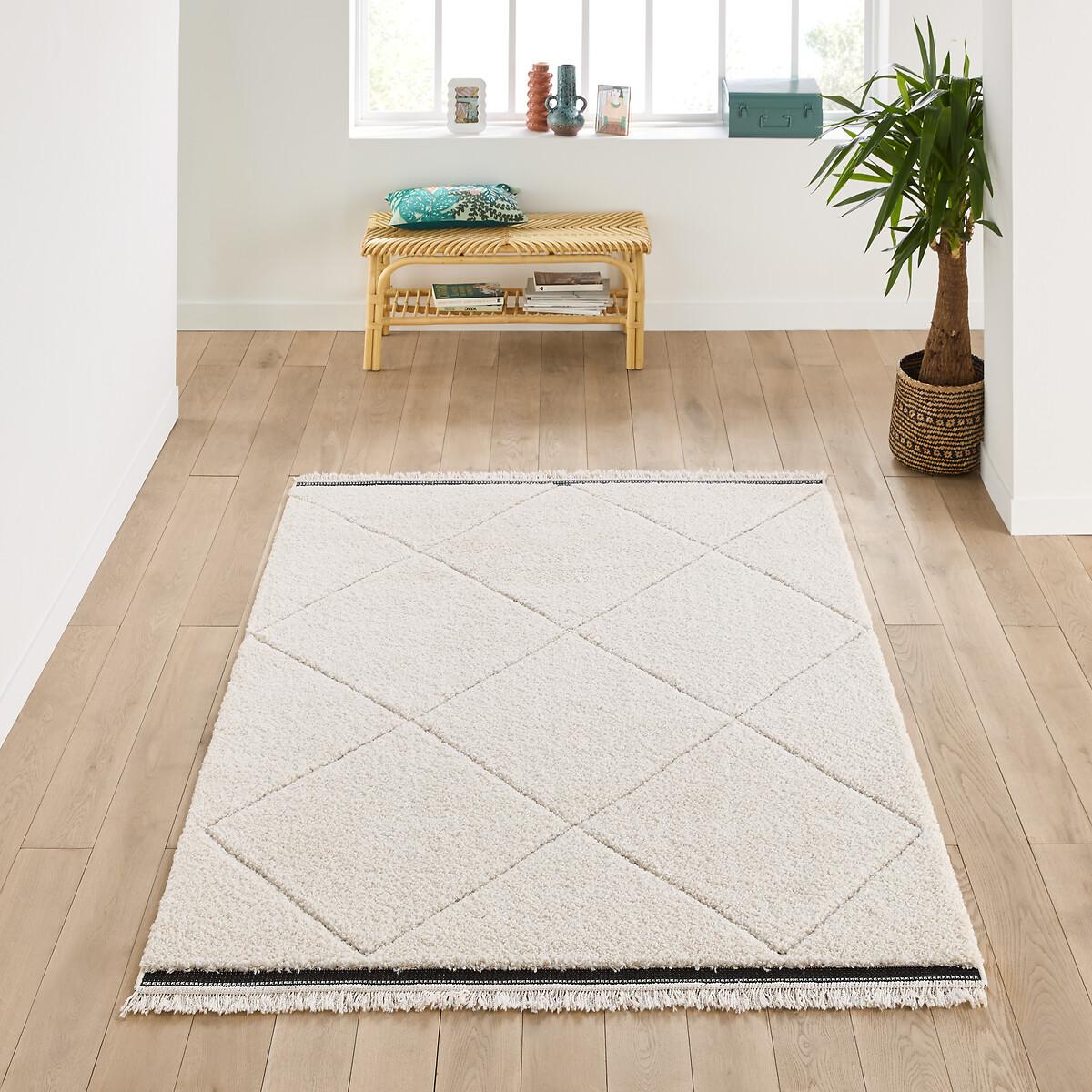 Tonia Fringed Berber-Style Rug – image 1