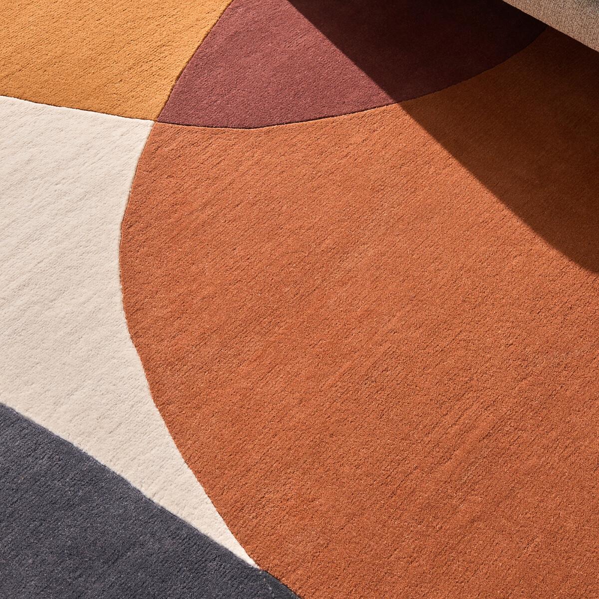 Les Signatures - Urbana Graphic Colourful Wool Rug – image 7