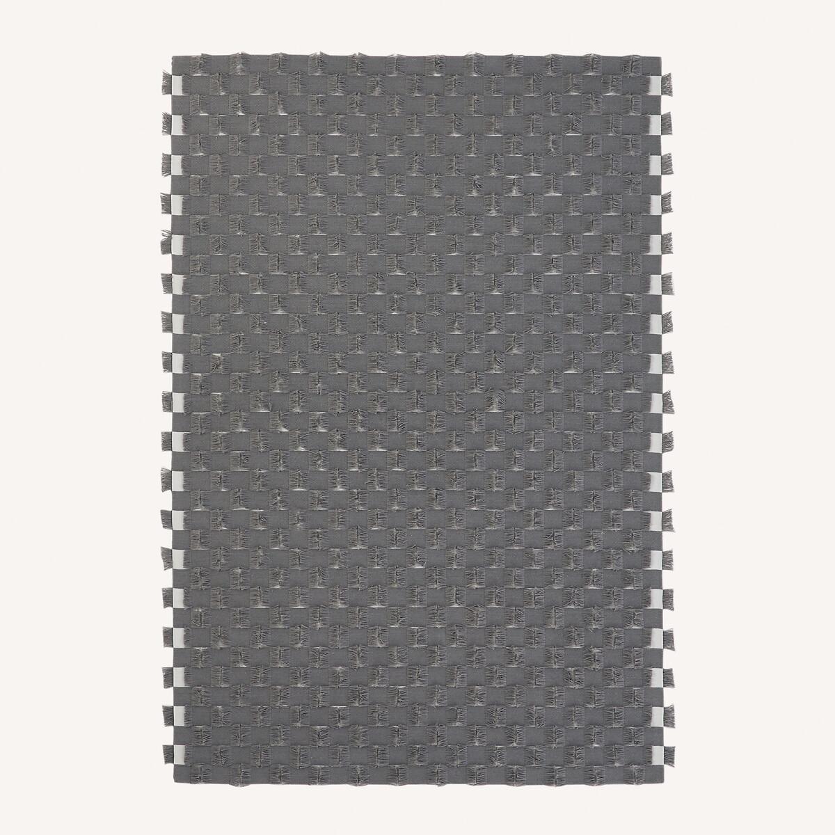 Fringe Hand-Stitched Rug in Recycled Polyester – image 6