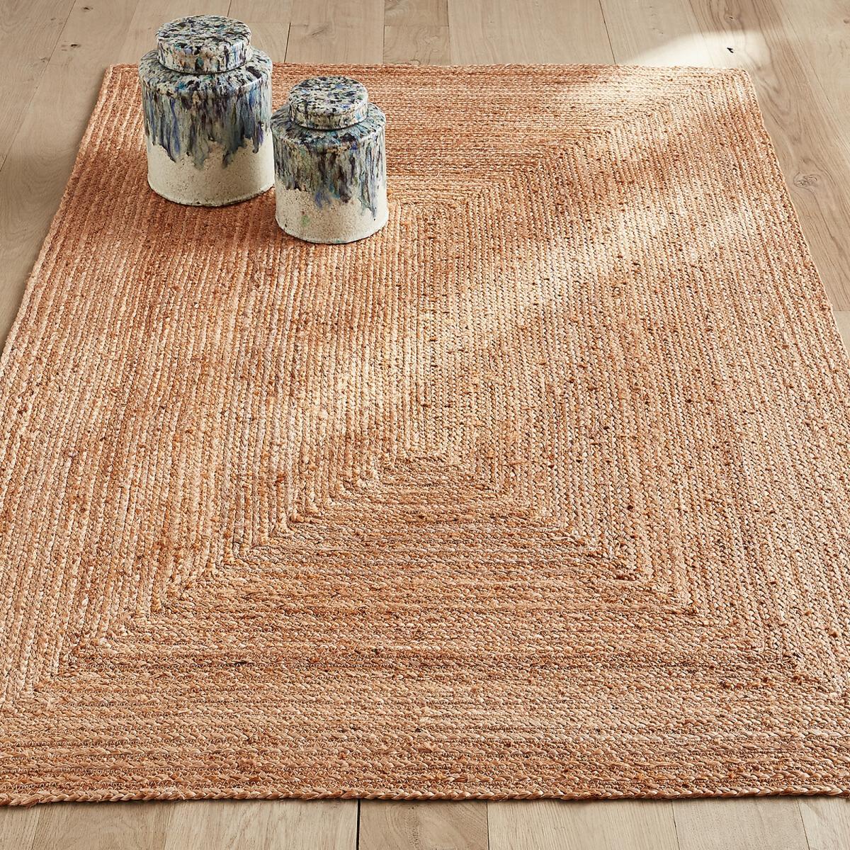 Hempy Rectangular Jute Rug – image 2