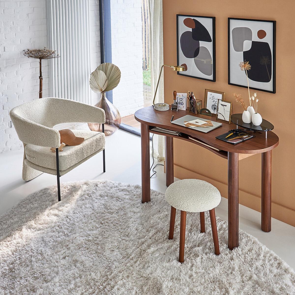 Lenore Textured Oval Jute Mix Rug – image 7
