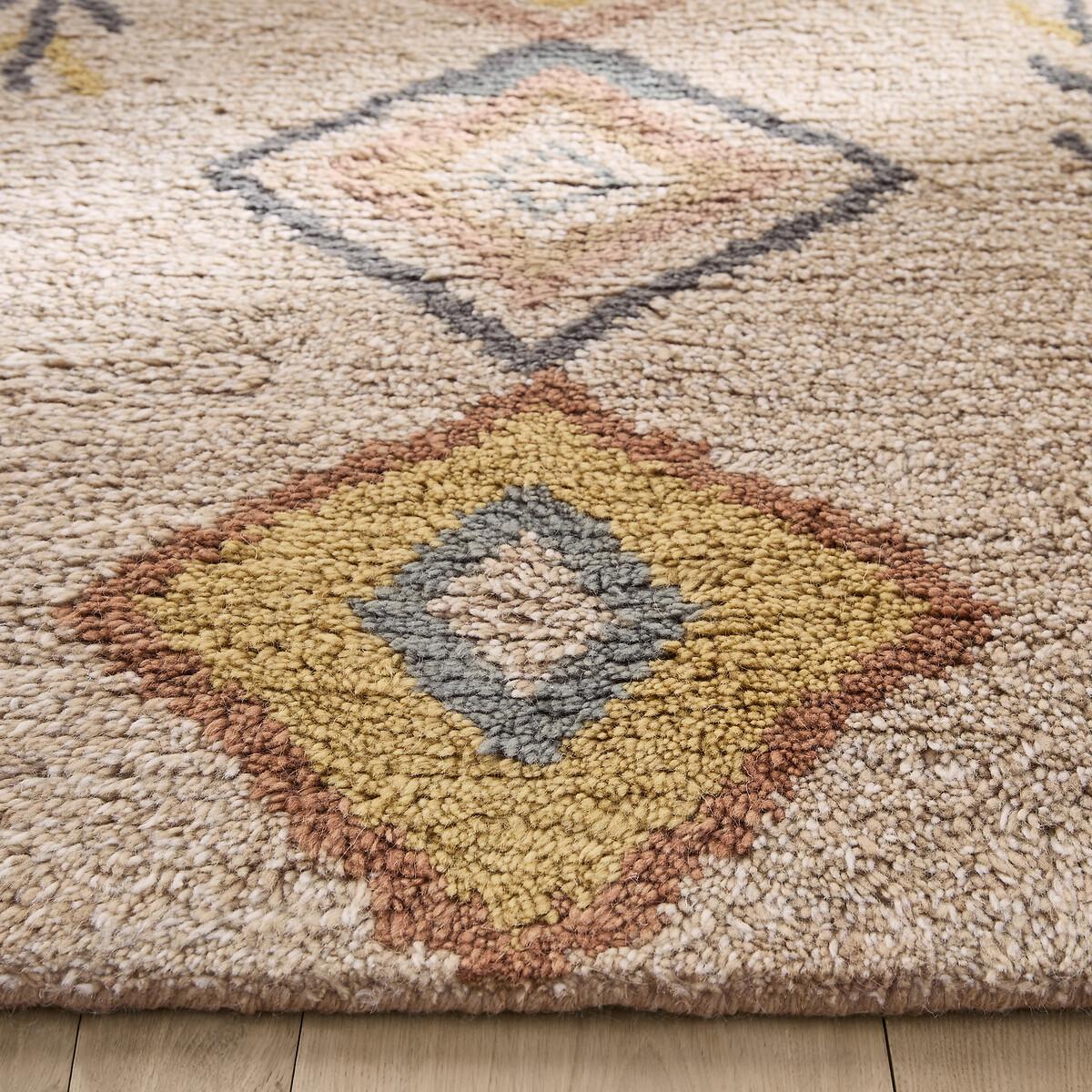Mirjana Hand-Knotted 100% Thick Wool Bedside Rug – image 2