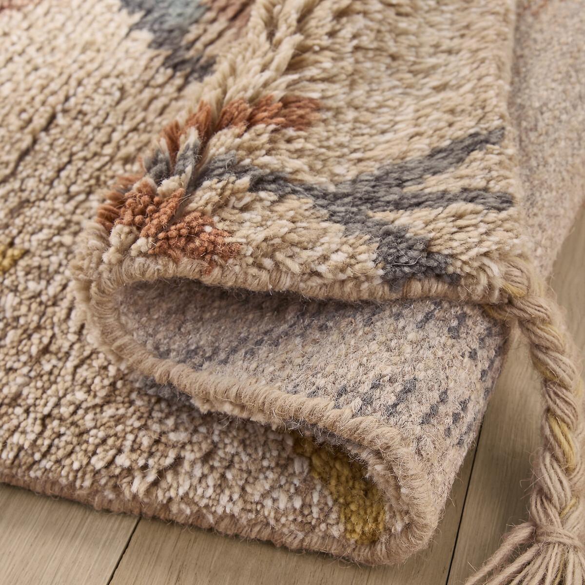 Mirjana Hand-Knotted 100% Thick Wool Bedside Rug – image 4