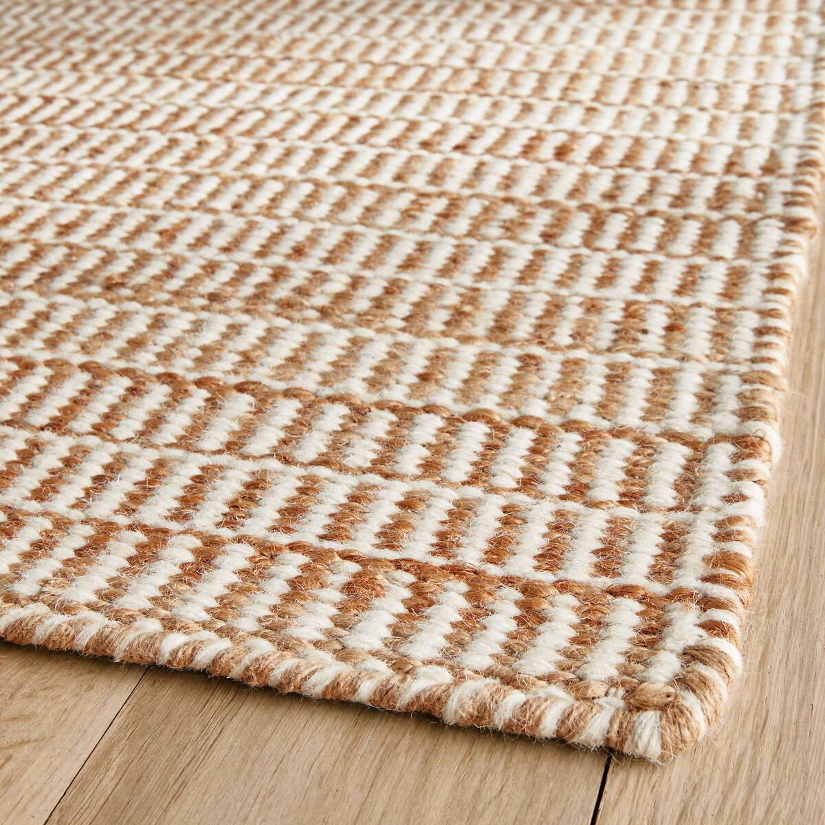 Ruleto Hand Woven Jute & Wool Rug – image 3