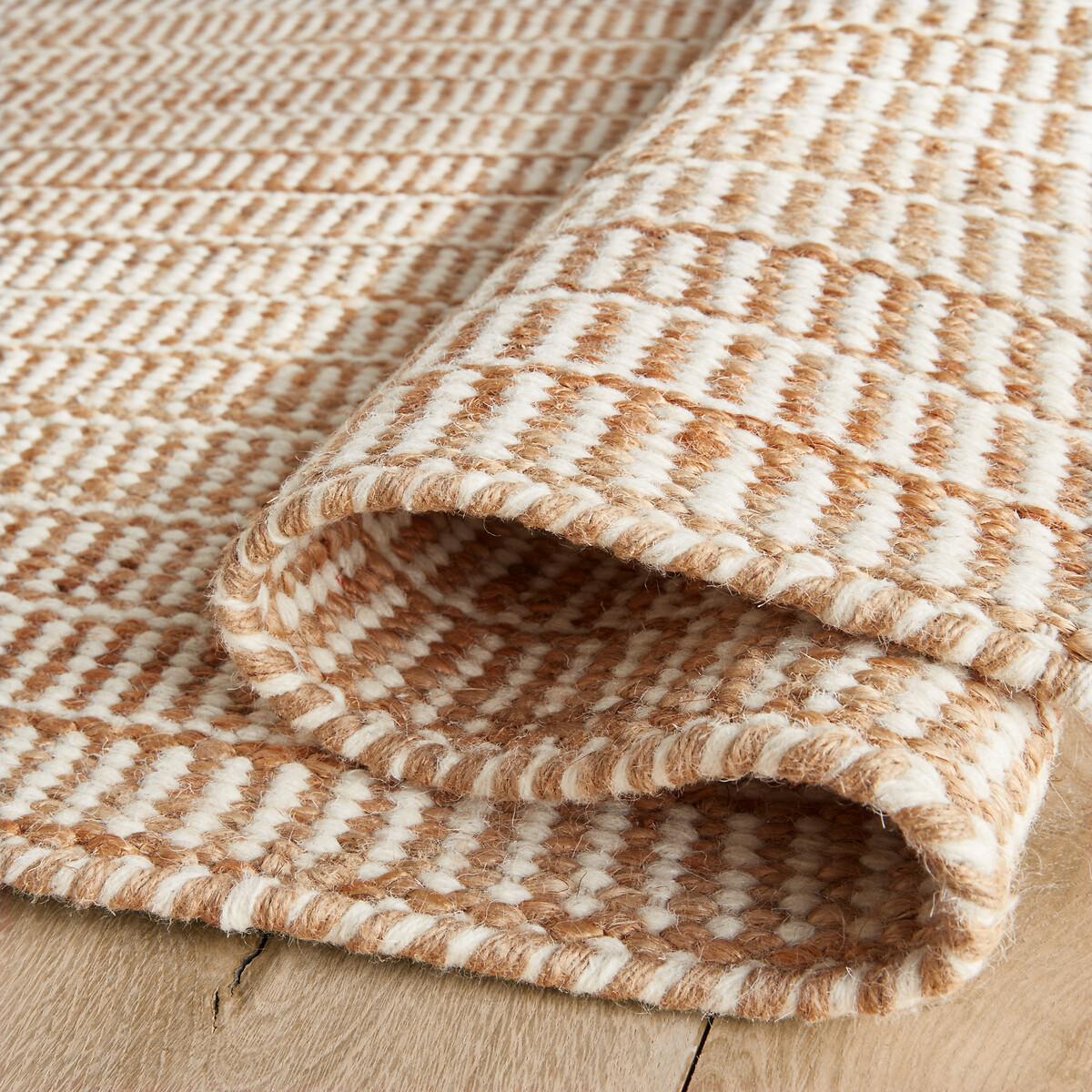 Ruleto Hand Woven Jute & Wool Rug – image 4
